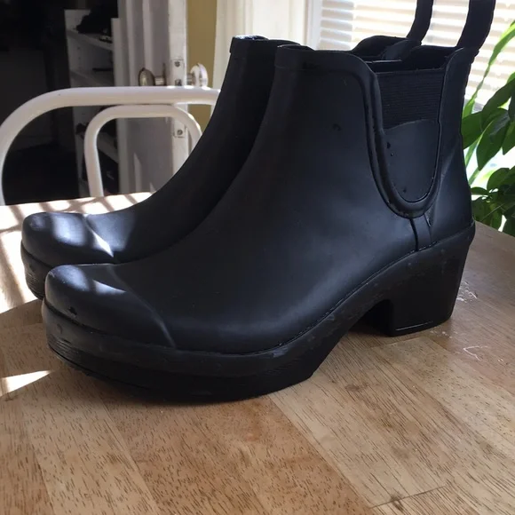 Dansko Black Heeled Boots - Picture 2 of 5